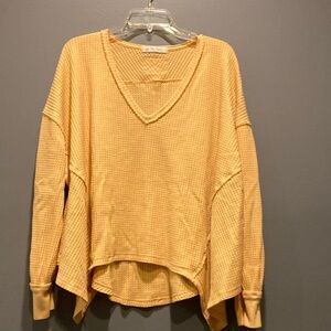 Free People over sized top. sz. M